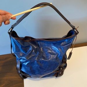 TANO Miss Marvelous Two-Tone Premium Leather Hobo